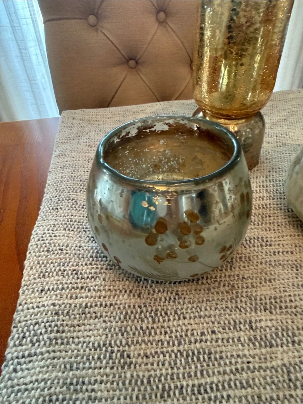 Anthropologie stylish metallic